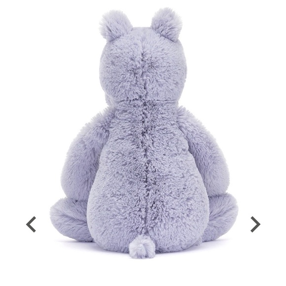 Jellycat bashful hippo authentic NWT - Picture 3 of 7